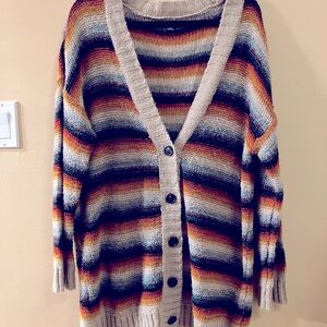 Multi color cardigan